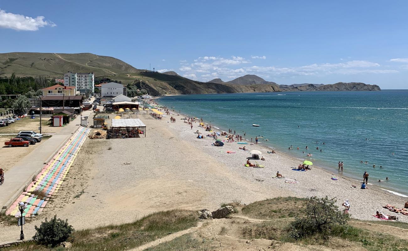 Photo de Achisu Beach avec sable lumineux de surface