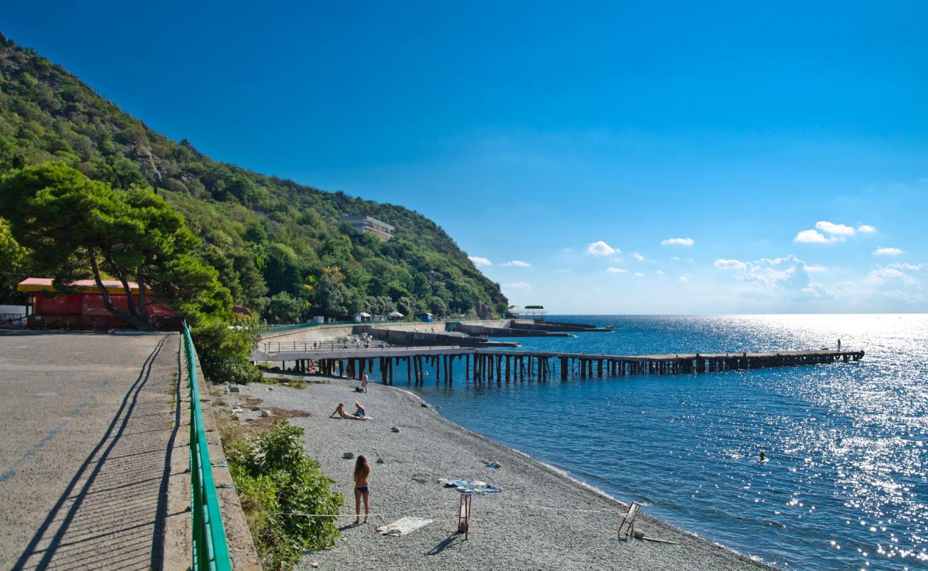 Photo de Nikitsky beach II avec caillou gris de surface