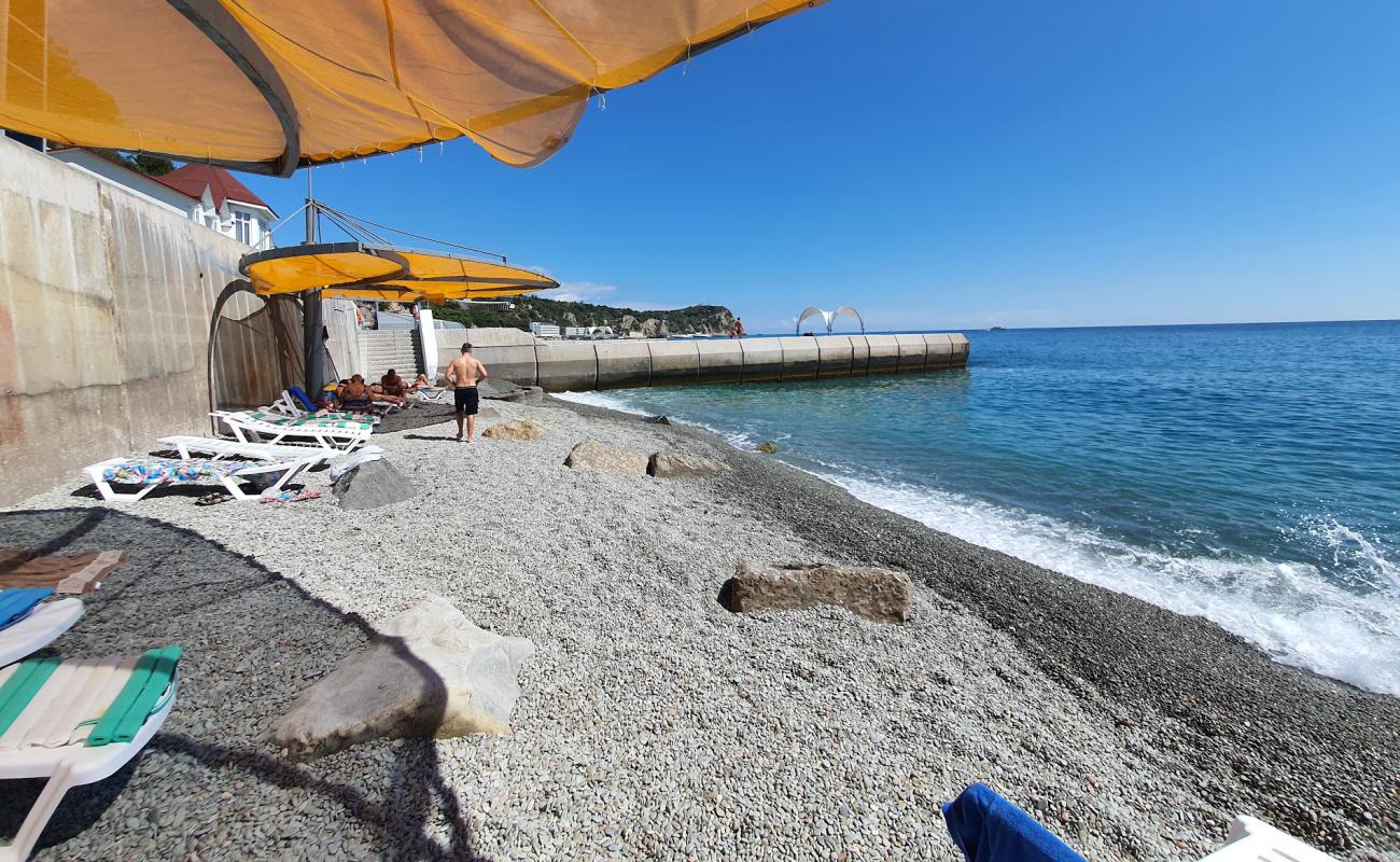 Photo de Gaspra beach II avec galets gris de surface
