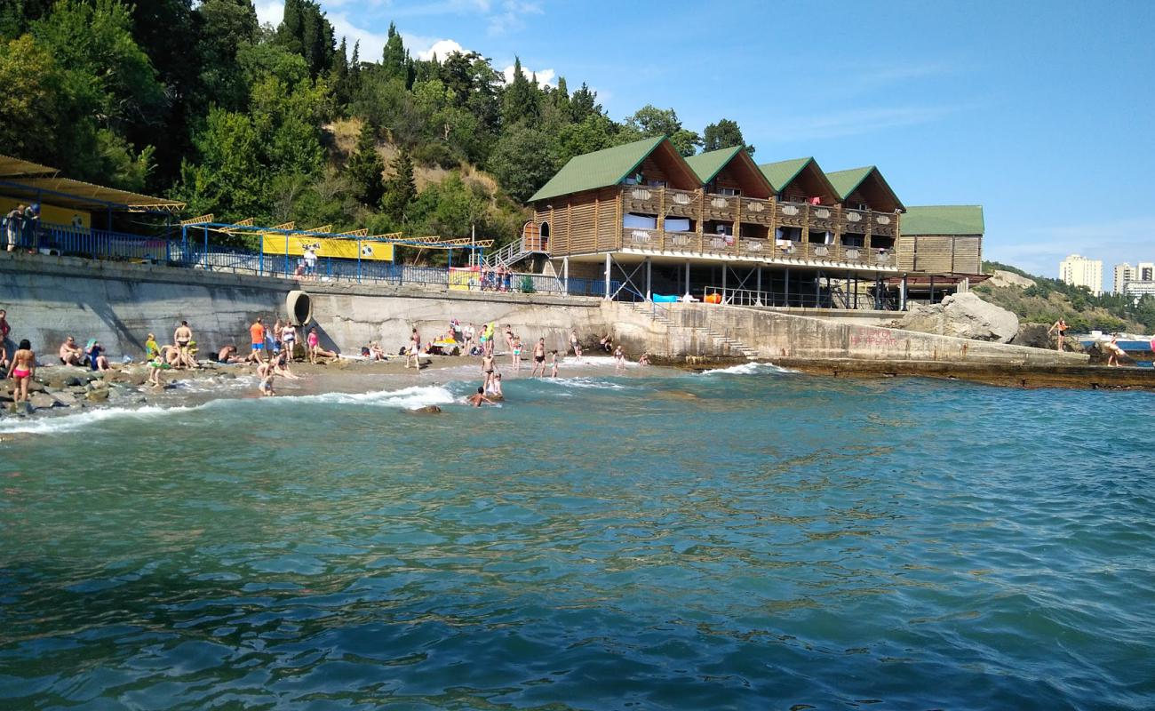 Photo de Vorontsov beach avec caillou gris de surface