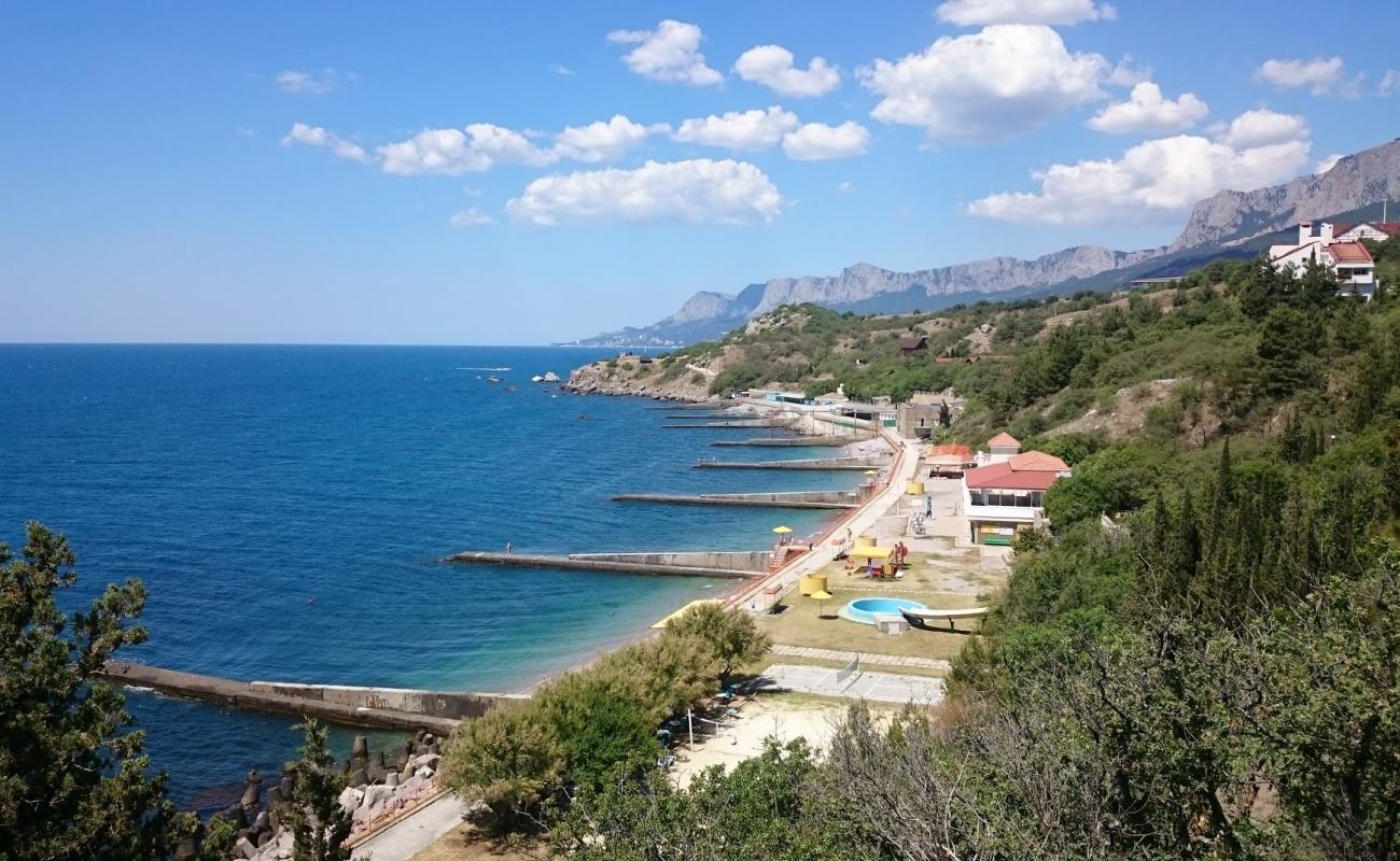 Photo de Ponizovka beach avec caillou gris de surface