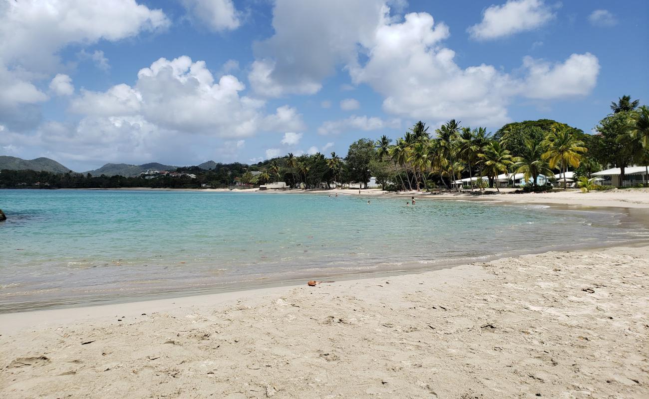 Photo de Vigie beach avec sable beige de surface