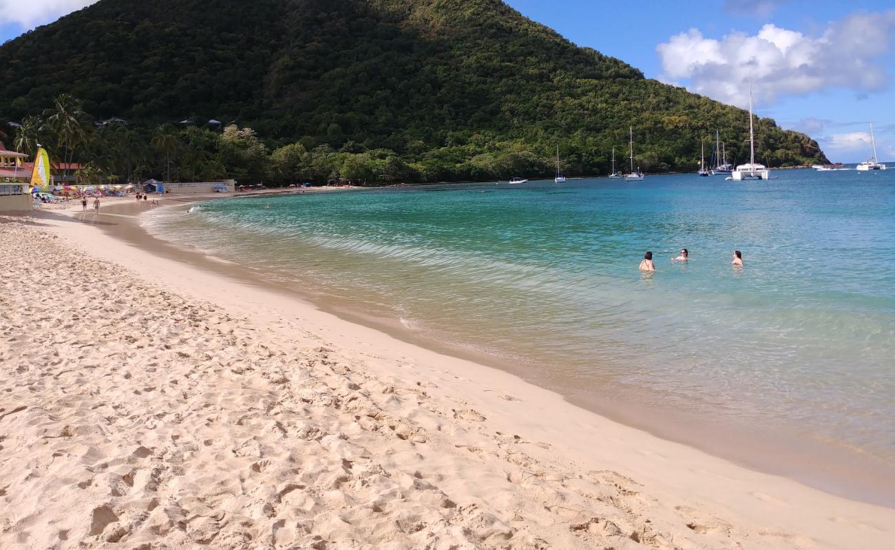 Photo de Reduit beach avec sable fin et lumineux de surface