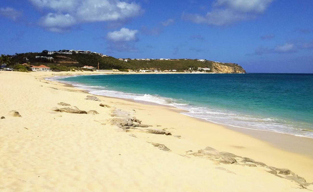 Photo de Mezza Luna avec sable beige fin de surface