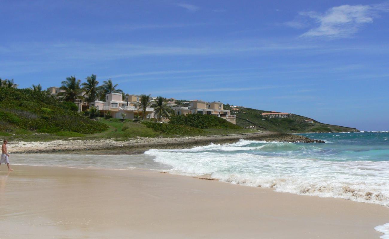Photo de Guana Bay beach avec sable beige de surface