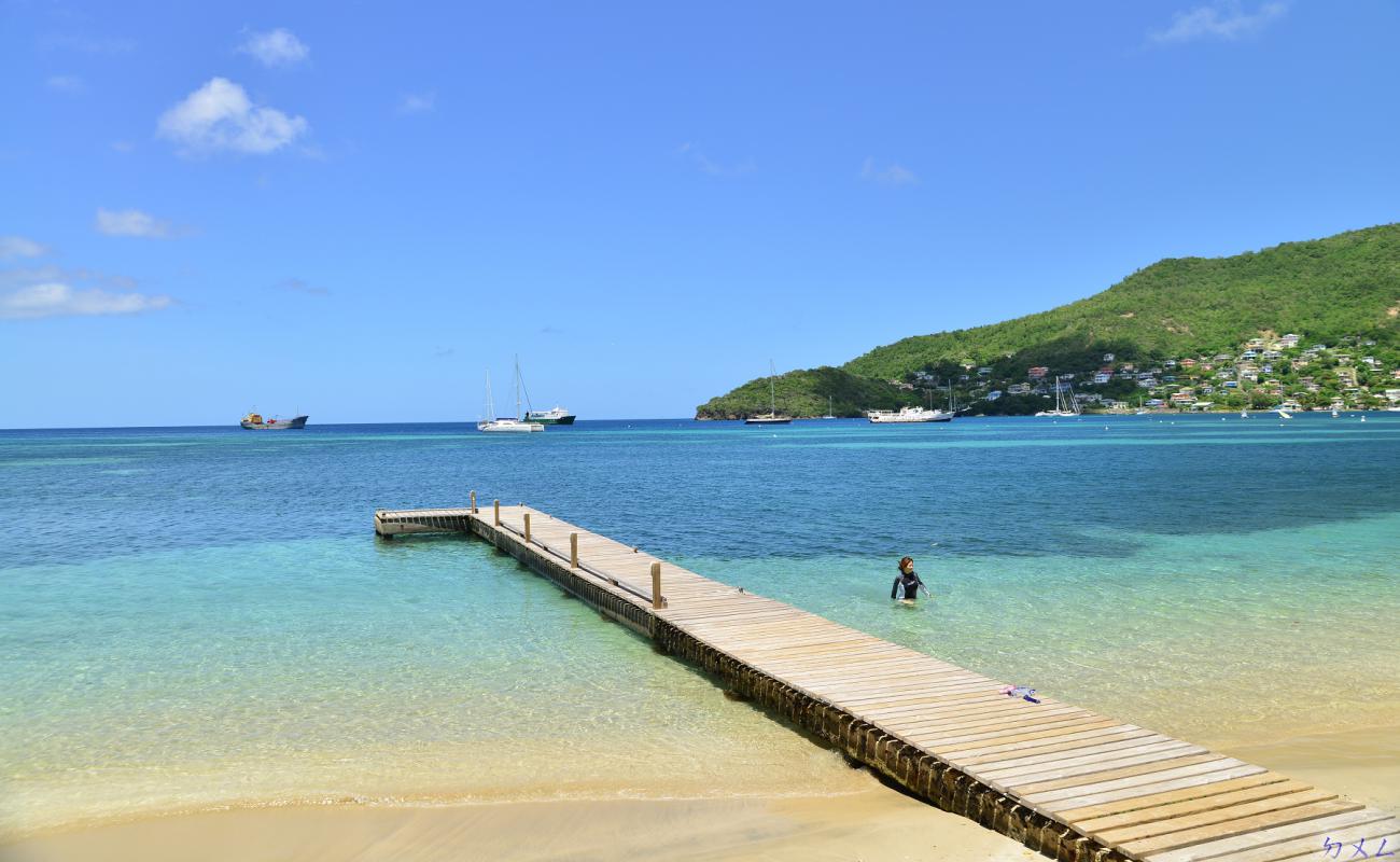 Photo de Princess Margaret II beach avec sable fin et lumineux de surface