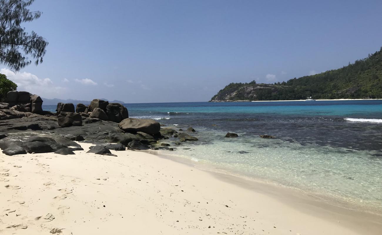 Photo de Lans Angle Beach avec sable beige fin de surface