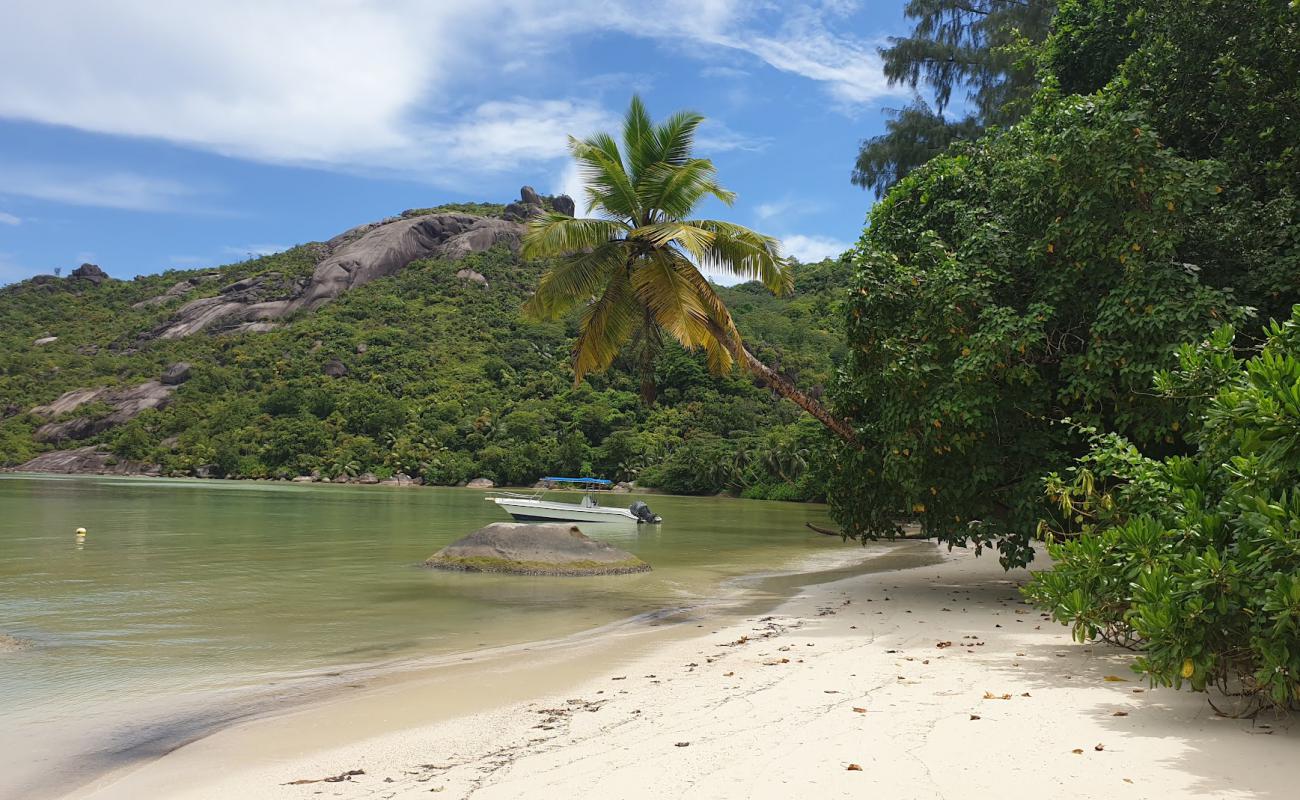 Photo de Baie Ternay Beach avec sable beige fin de surface