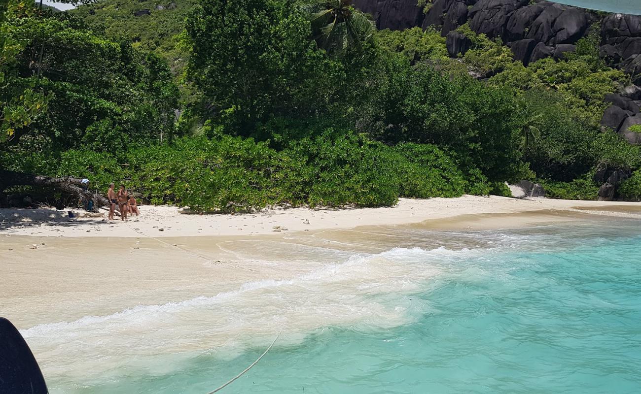 Photo de Anse Du Riz Beach avec sable beige fin de surface
