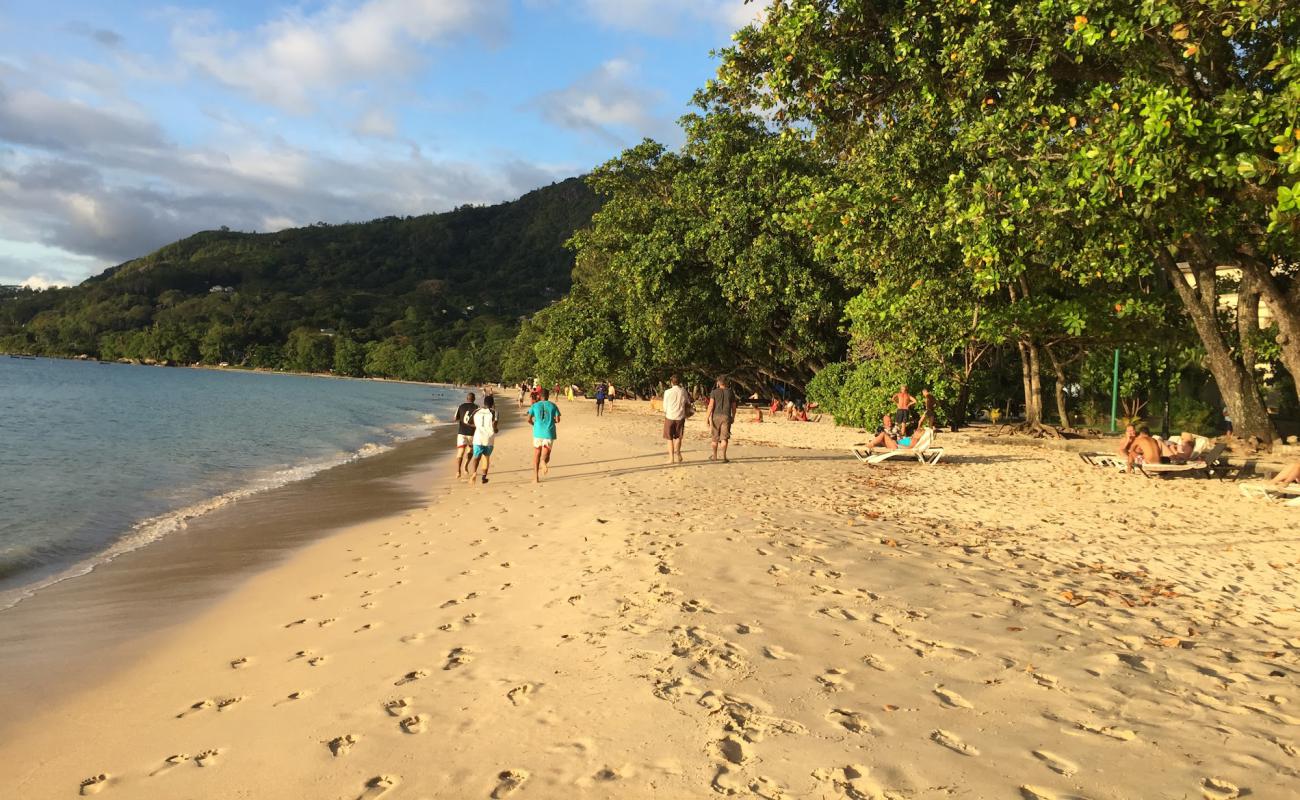 Photo de Anse Aux Pins Beach avec sable fin et lumineux de surface