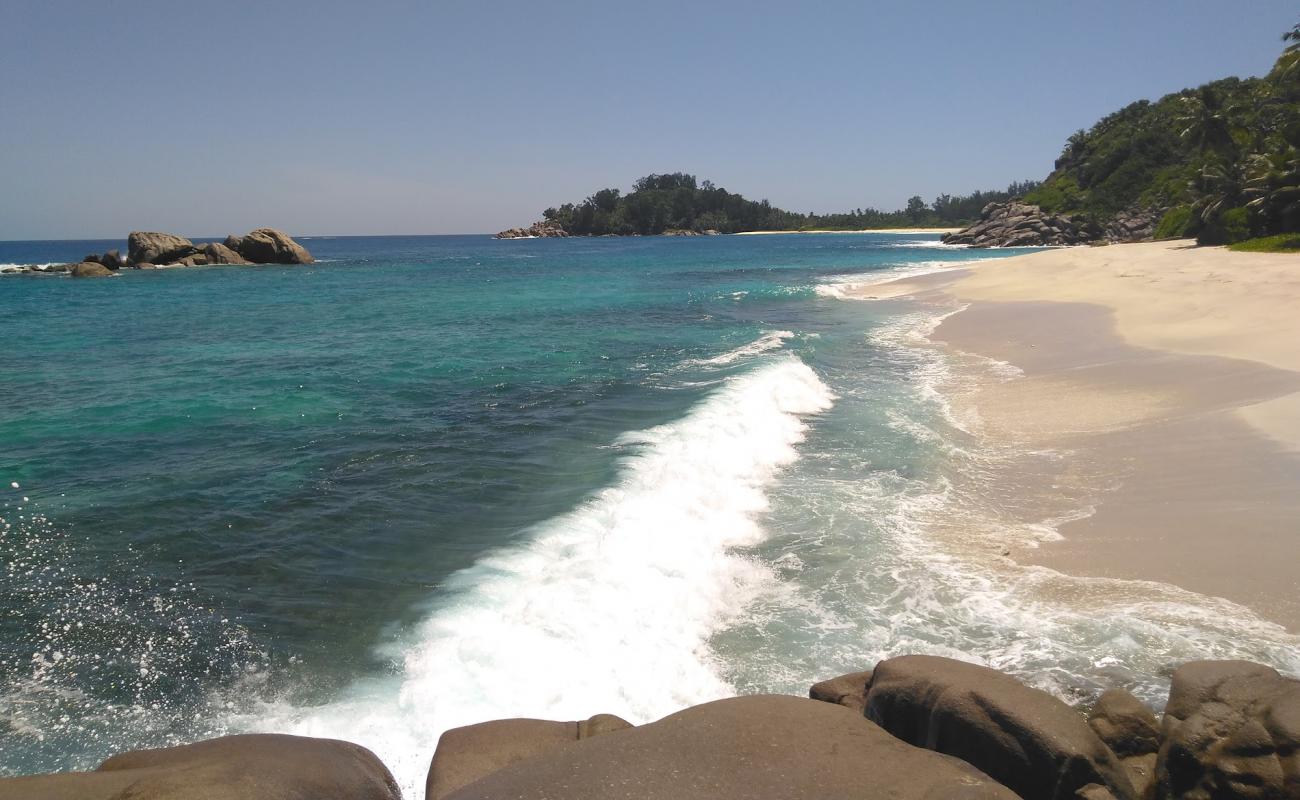 Photo de Anse Petit Boileau Beach avec sable fin et lumineux de surface