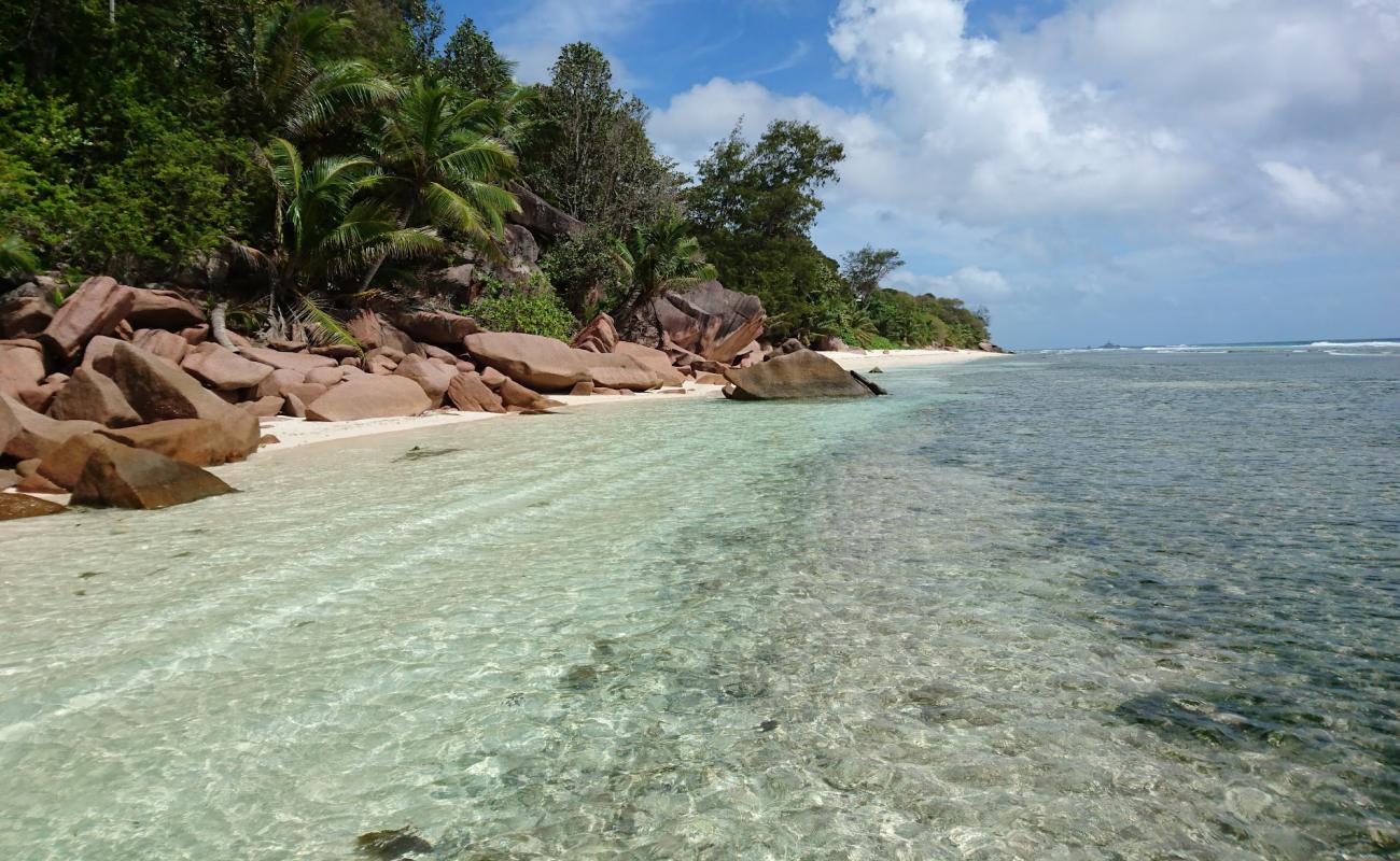 Photo de Anse Gaulettes Beach avec sable blanc de surface