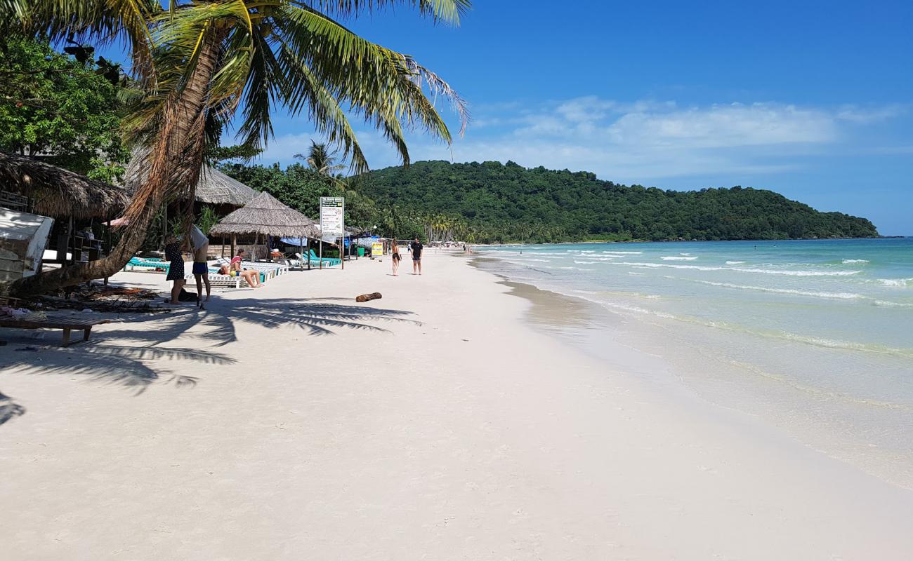 Photo de Plage de Sao avec sable fin blanc de surface
