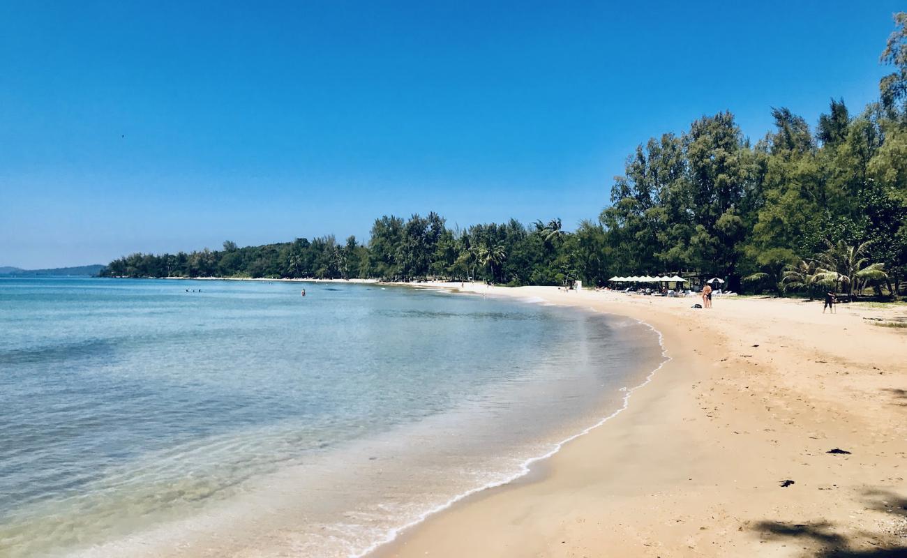 Photo de Ong Lang beach avec sable beige de surface