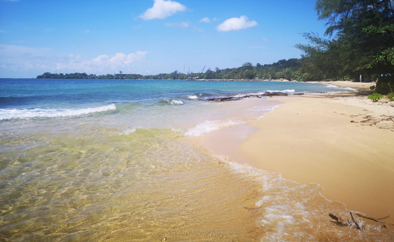 Photo de Wild Beach avec sable beige de surface