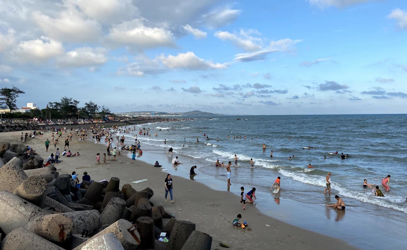 Photo de Thuong Chanh beach avec sable beige de surface