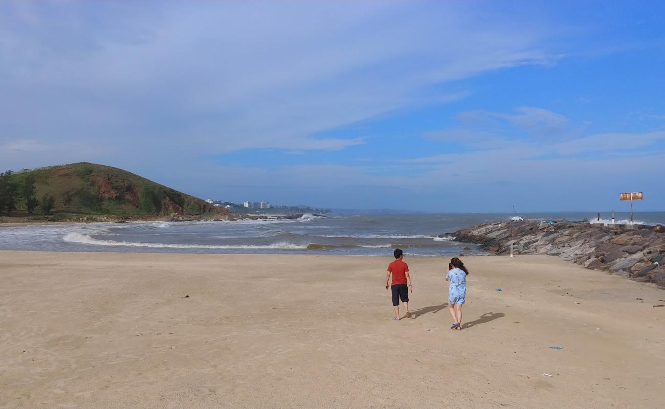 Photo de Romana beach avec sable lumineux de surface