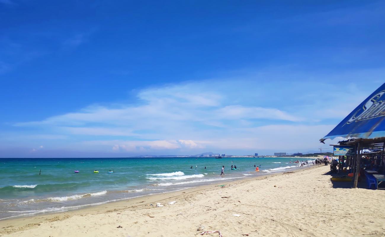 Photo de Khu Du Lich Beach avec sable fin et lumineux de surface