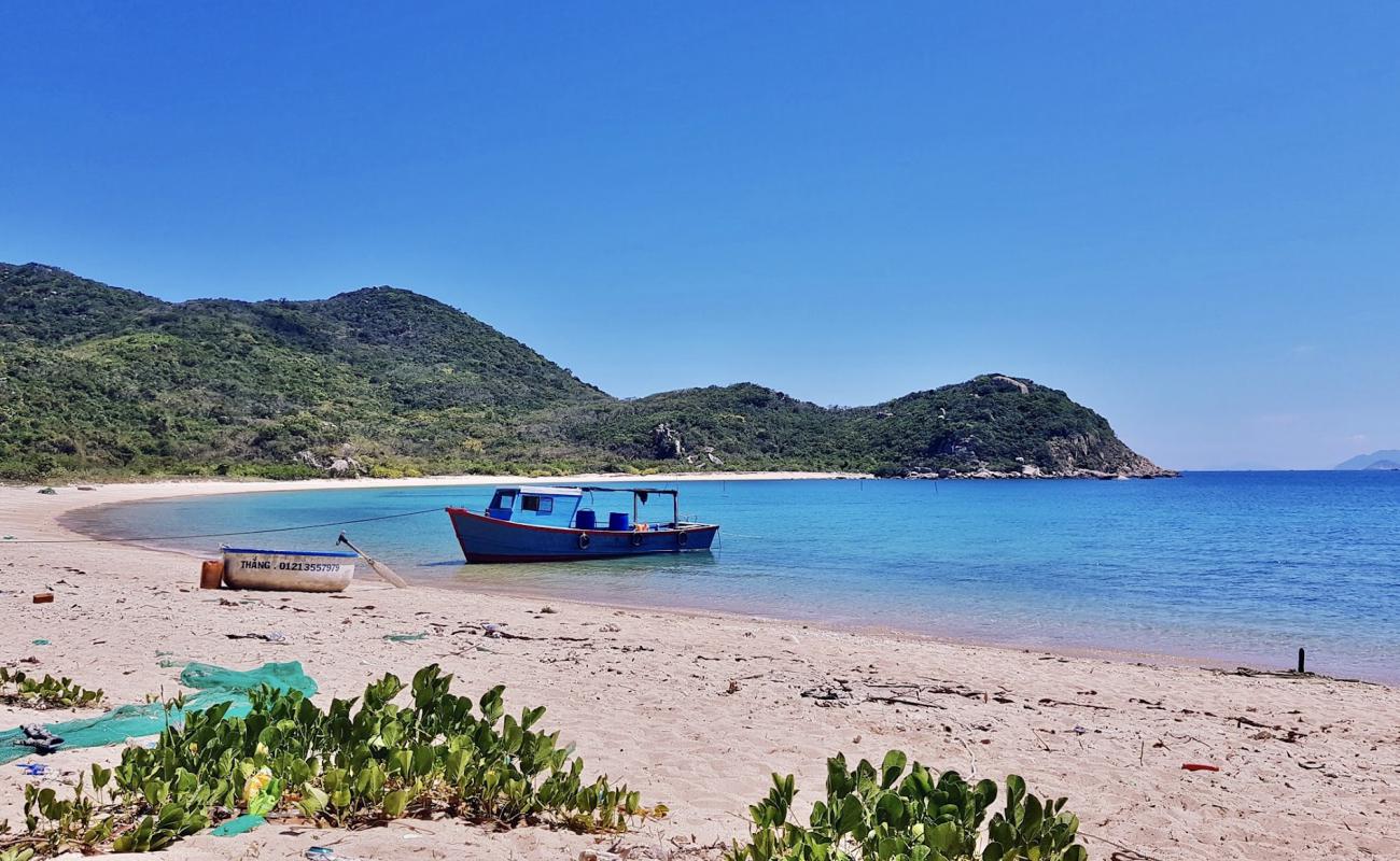 Photo de Bai Dam Beach avec sable lumineux de surface