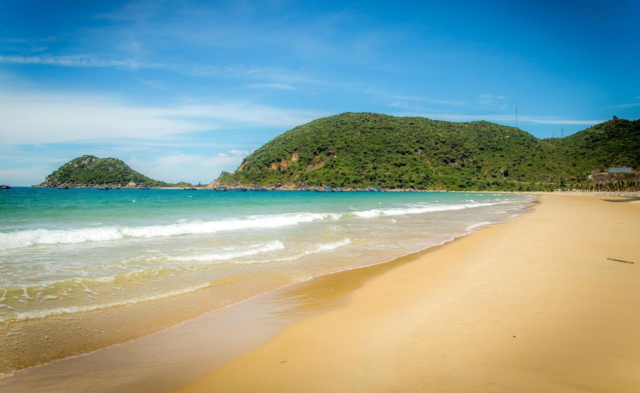 Photo de Dai Lanh Beach avec sable lumineux de surface