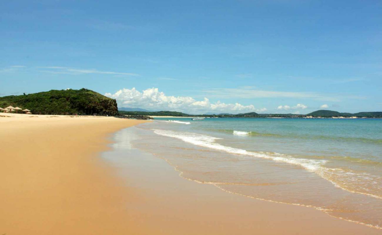 Photo de Bai Xep Beach avec sable beige fin de surface