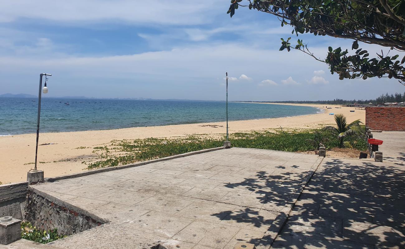Photo de My Khe Beach avec sable beige de surface