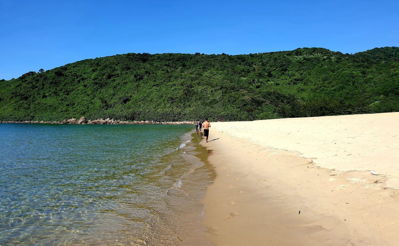 Photo de Banana Beach avec sable beige de surface