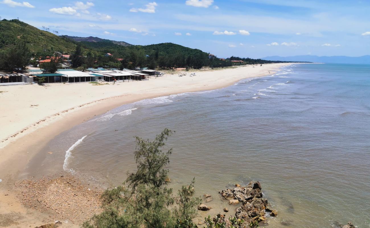 Photo de Dancing Rock beach avec sable beige de surface
