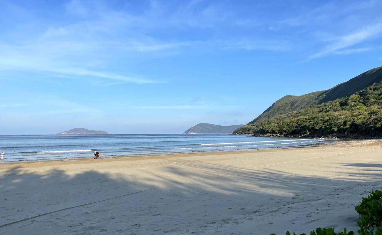 Photo de Dong Beach avec sable beige de surface