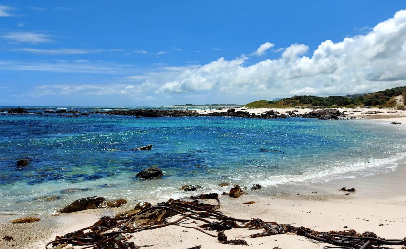 Photo de Castle beach avec sable lumineux de surface