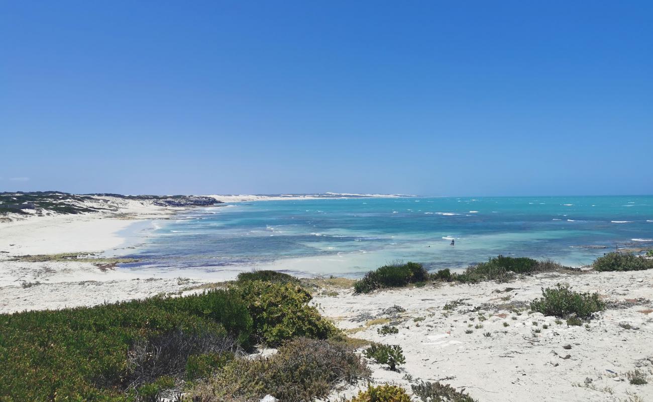 Photo de Arniston beach II avec sable beige de surface