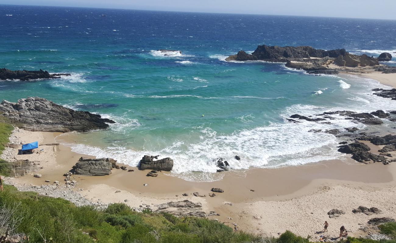 Photo de Oubosstrand avec sable beige de surface