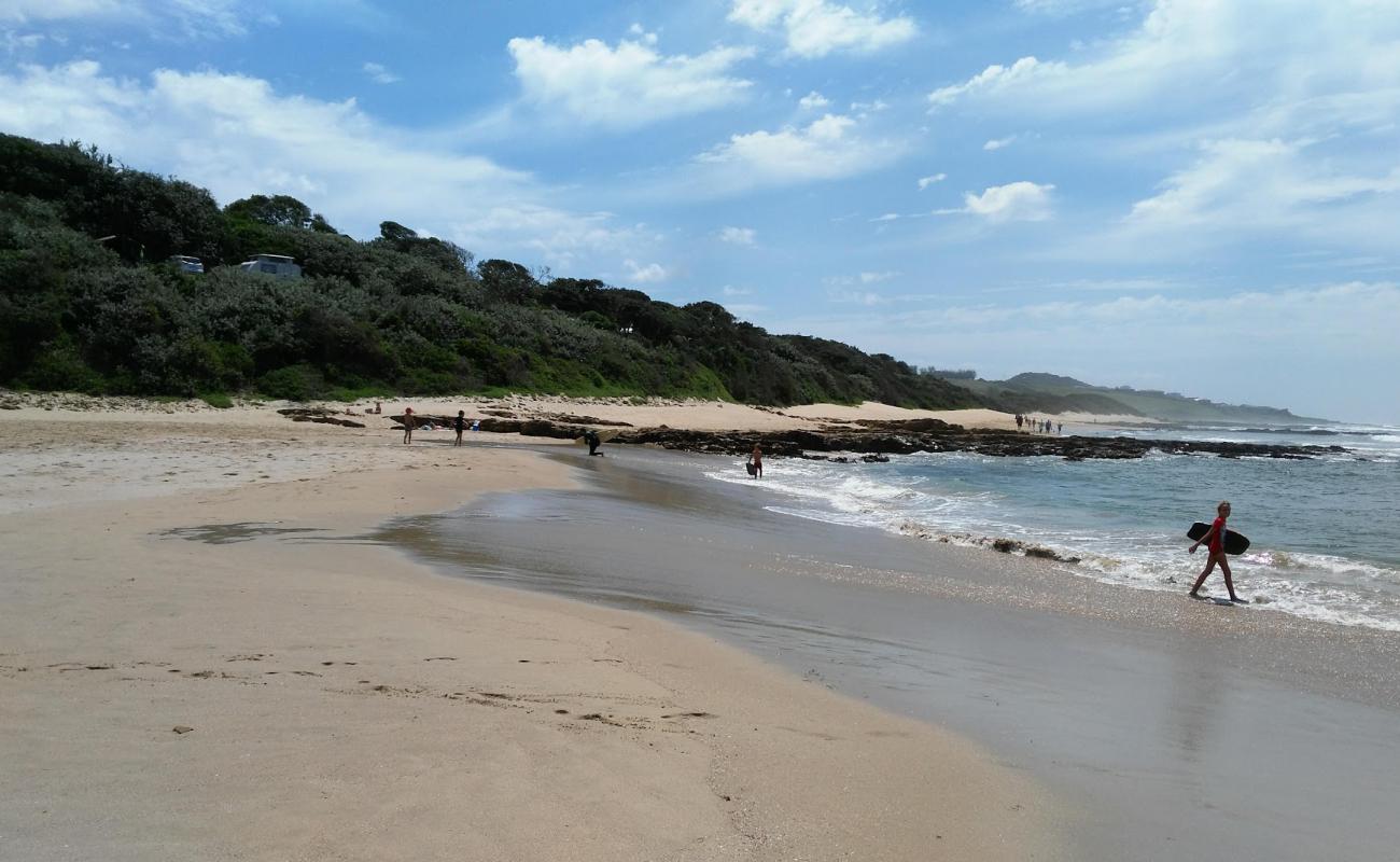 Photo de Yellow Sands beach avec sable beige fin de surface
