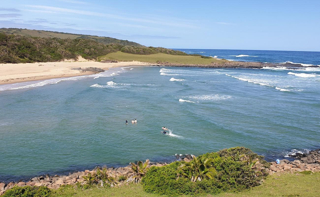 Photo de Kobonqaba beach avec sable beige de surface