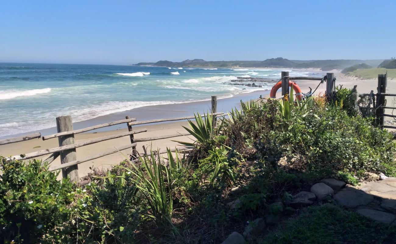 Photo de Transkei beach avec sable beige de surface