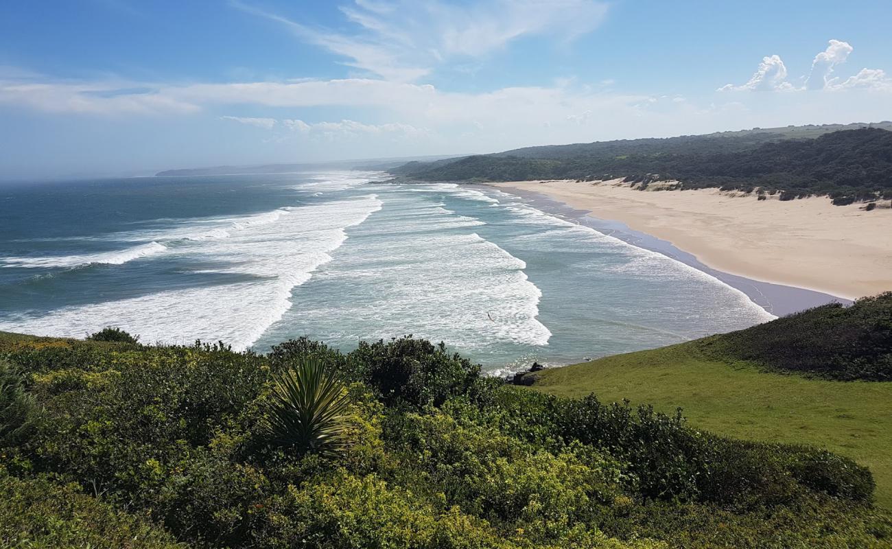 Photo de Mazeppa Bay avec sable beige fin de surface