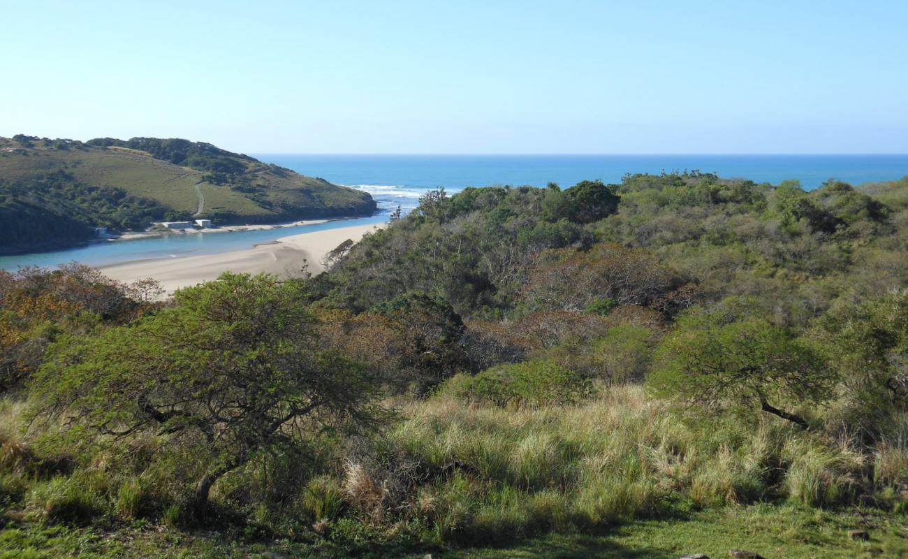 Photo de Nqabara beach avec sable beige de surface