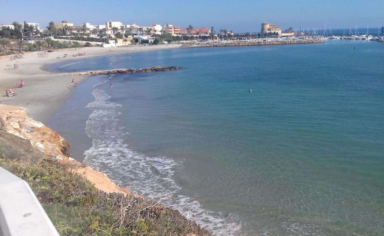 Photo de Playa del Puerto avec sable lumineux de surface