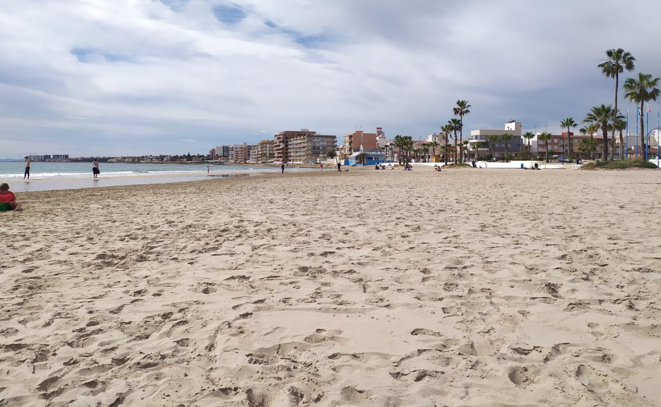 Photo de los Naufragos avec sable brun de surface