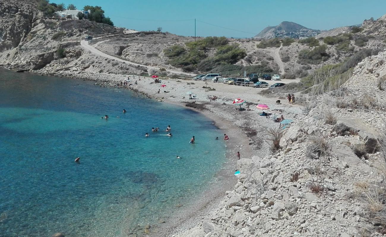 Photo de Cala el Charco avec caillou gris de surface