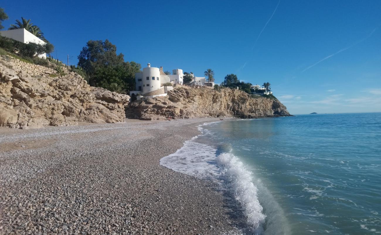 Photo de Playa el Asparallo avec caillou fin clair de surface