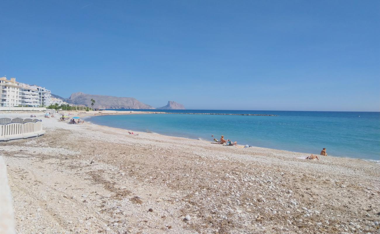 Photo de Platja de l'Espigo avec caillou clair de surface