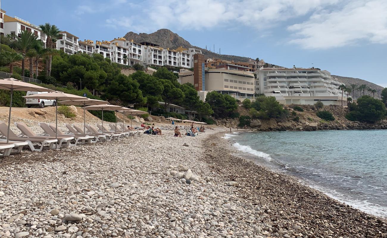 Photo de Plage de Mascarat avec caillou gris de surface