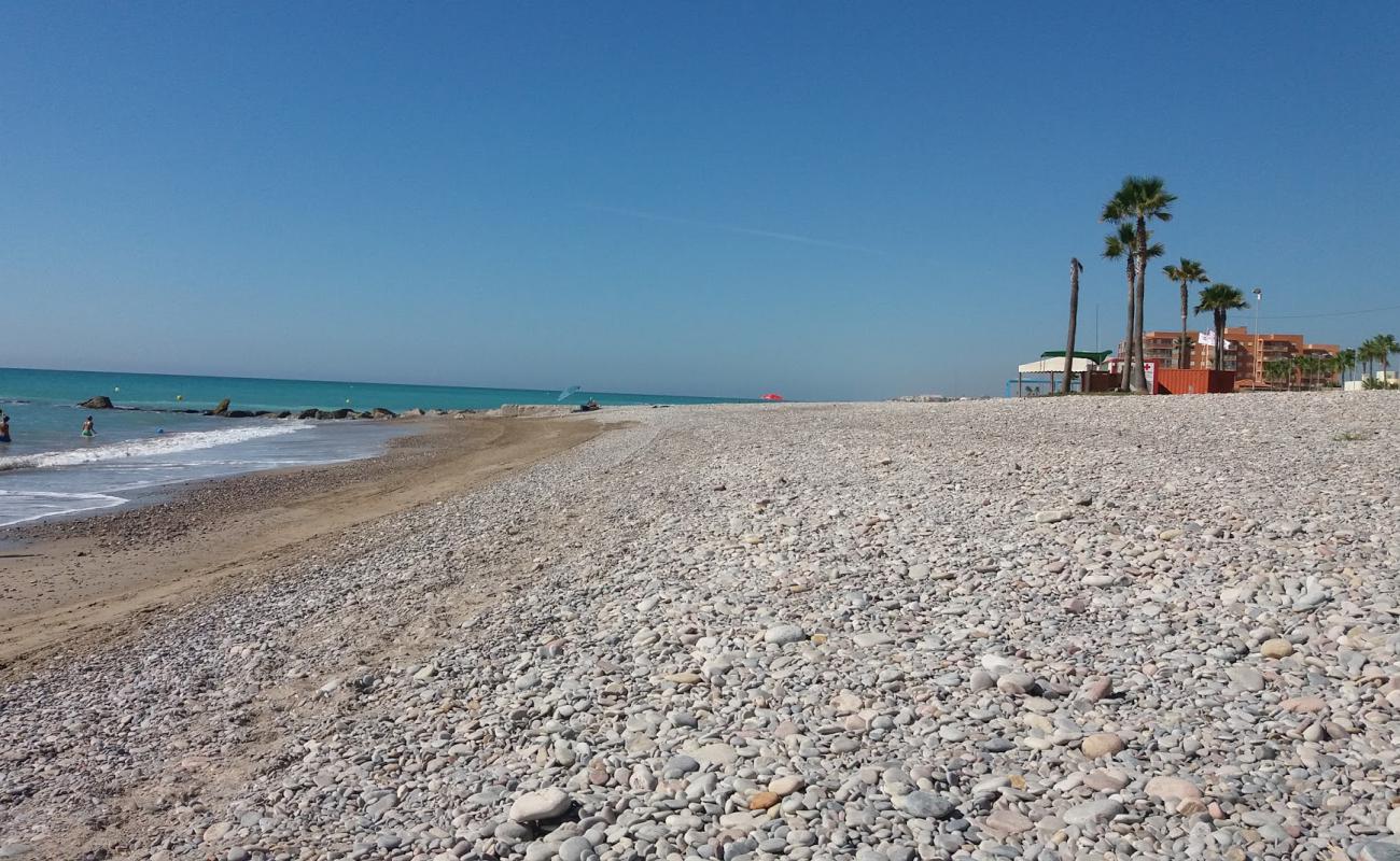 Photo de Platja amb Pedres avec caillou fin gris de surface