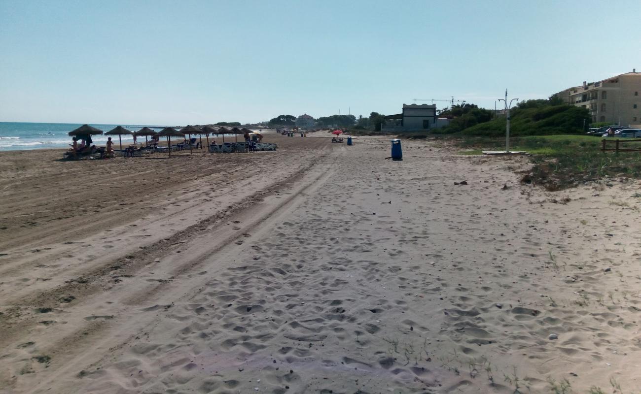 Photo de Playa del Cargador avec sable brun de surface