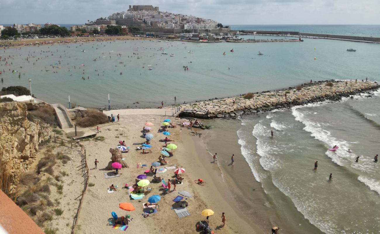 Photo de Platja del Migjorn 2 avec sable brun de surface