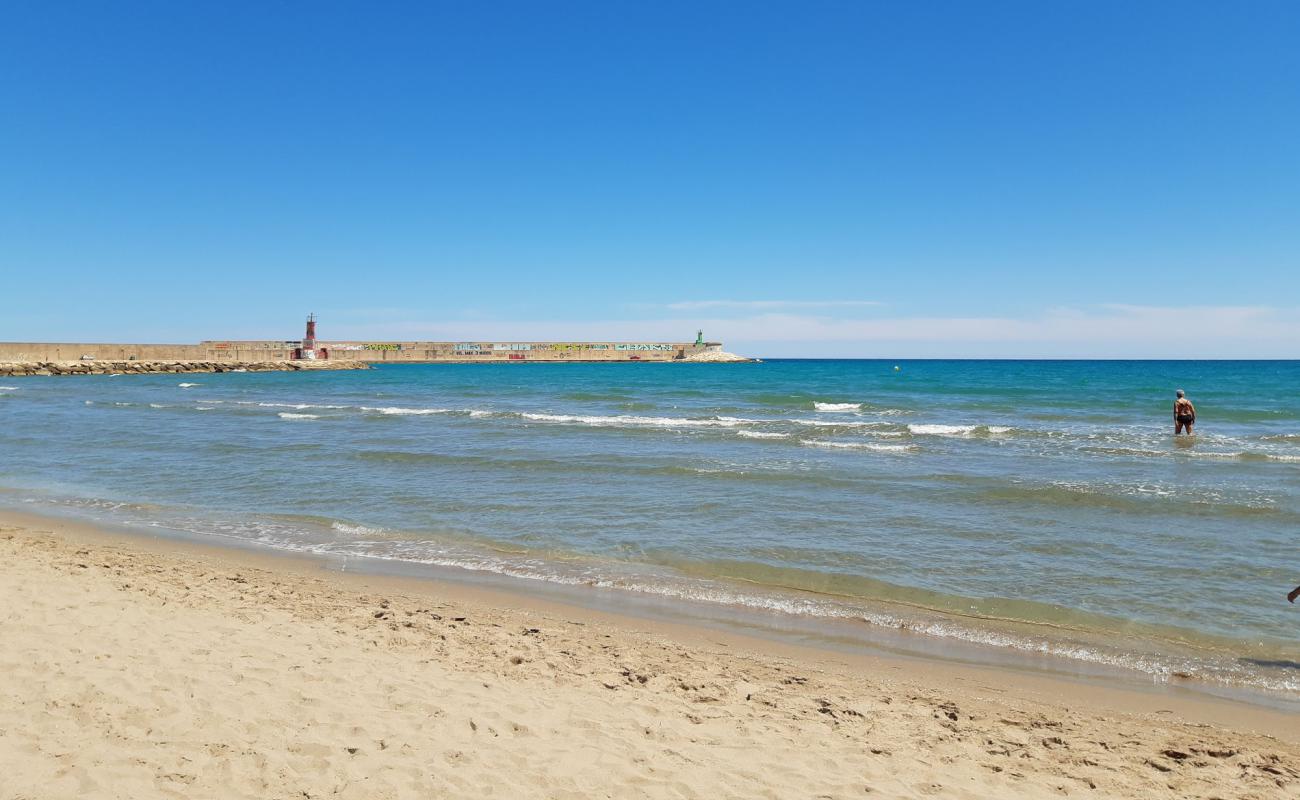 Photo de Playa del Morrongo 2 avec sable brun de surface