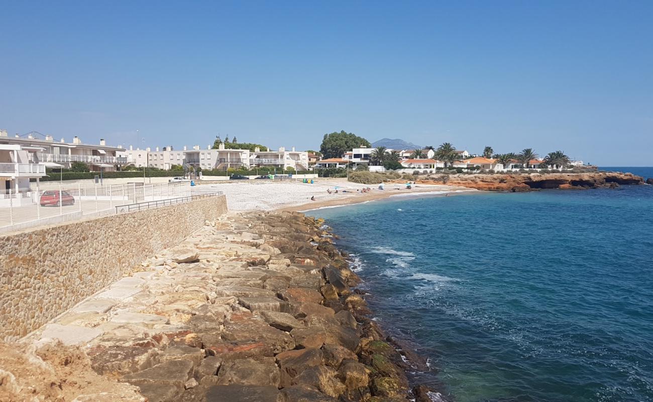 Photo de Cala dels Cossis avec caillou fin gris de surface