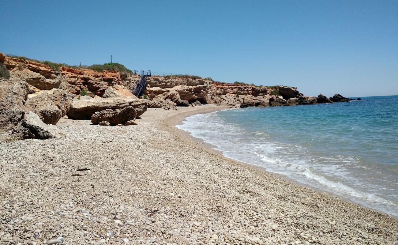 Photo de Cala de Sol de Riu avec caillou fin gris de surface