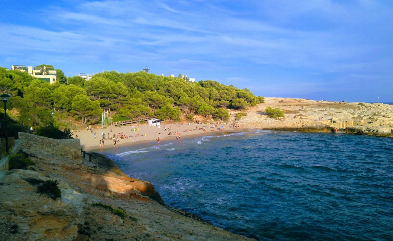 Photo de Cala Canyadell avec sable beige de surface